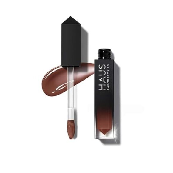 HAUS LABS by Lady Gaga LE RIOT LIP GLOSS Ultra‎ Shine Color STFU - MSRP $35 - Picture 3 of 7